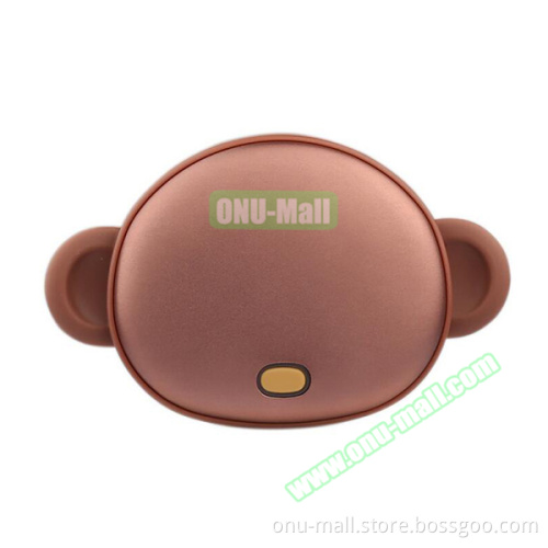 Rechargeable Hand Warmer Power Bank 2600mAh Gift, Hand Warmer Power Supply for Winter